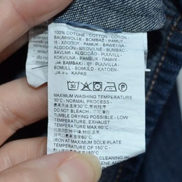 Piombo Woman's Utility Denim Jacket Check Exact Measurements for Correct size - Picture 10 of 14